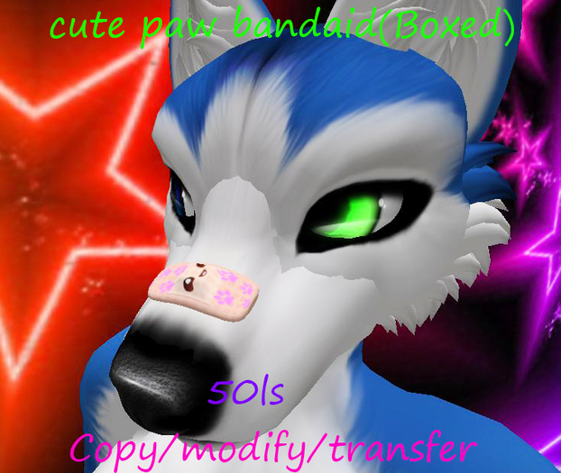 cute paw bandaid(Boxed)