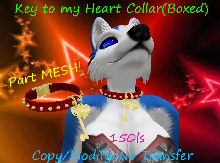 Key to my Heart Collar(Boxed)