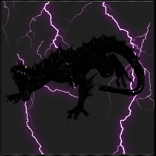 Black Dragon Tile 1
