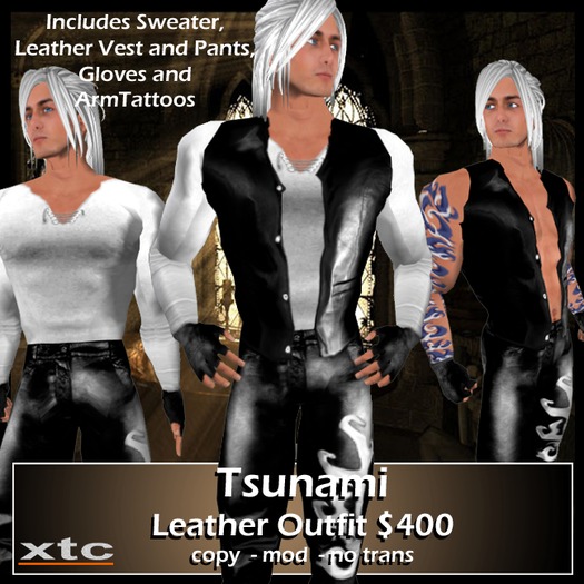 XTC Tsunami Leather Outfit
