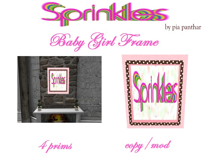 Baby Girl Frame