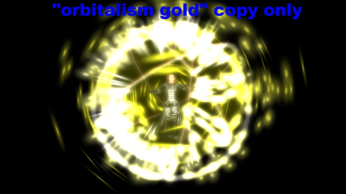 orbitalism yellow/white