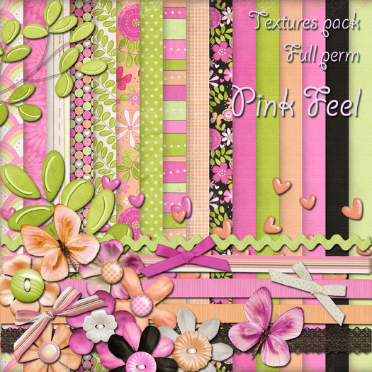 [SF] Textures Pack - Pink Feel - Full Perm