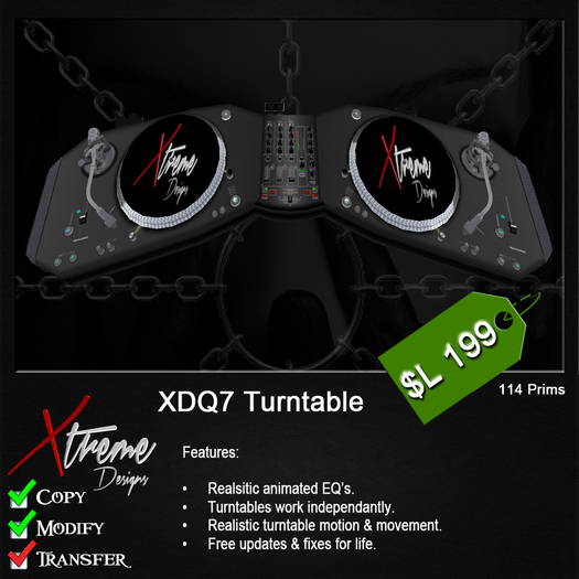 DJ Turntable -XDQ7-
