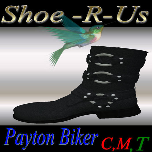 Payton Biker Black