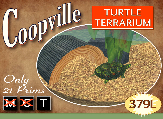 Coopville Turtle Terrarium
