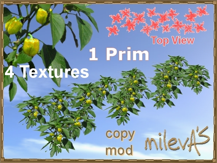 milevA's 1-Prim Multi 16 Rectangle 4 Pepper Yellow