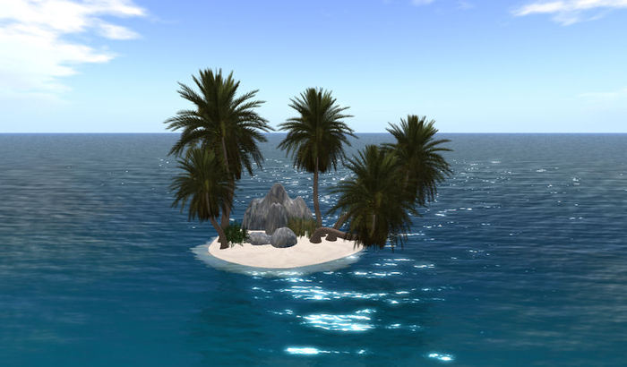 SIM Extender 17 prims. offsim, outside sim mini island