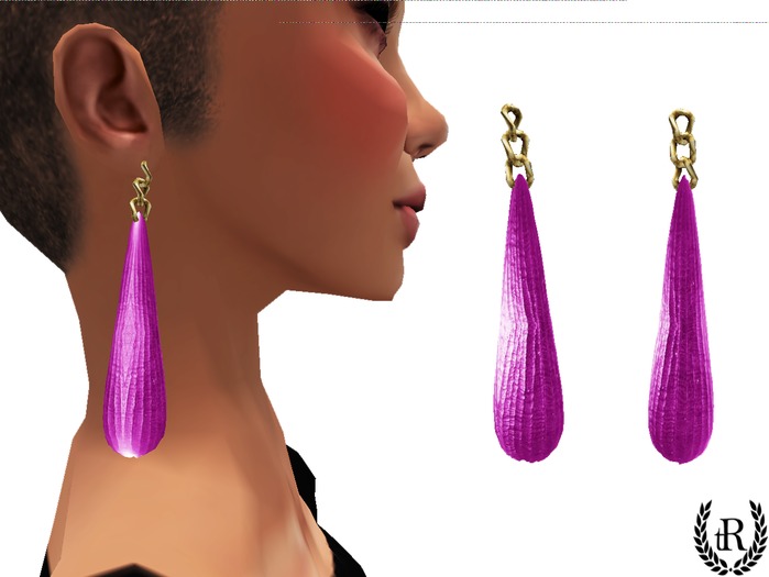 The Rove - Heather earrings pink