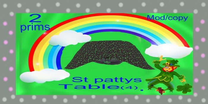 st pattys table 4