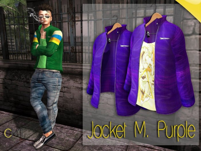 .::[NerdMonkey] - [Jacket Maraban Purple]::.