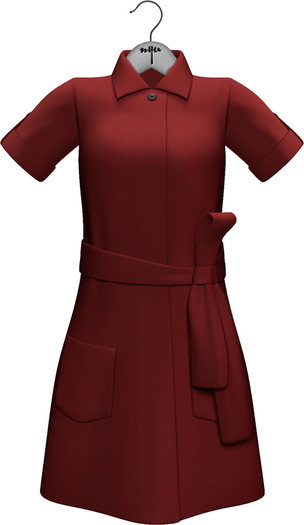 NYU - Summer Coat, Red