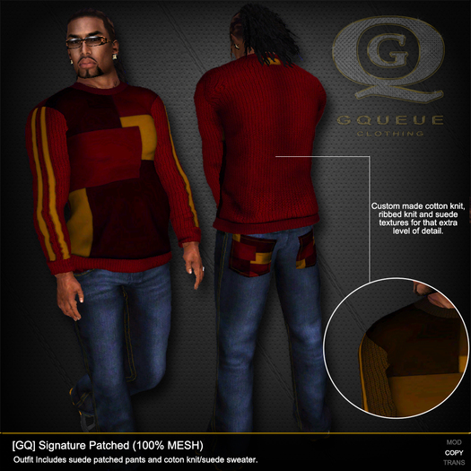[GQ] Signature Patched - Burgundy