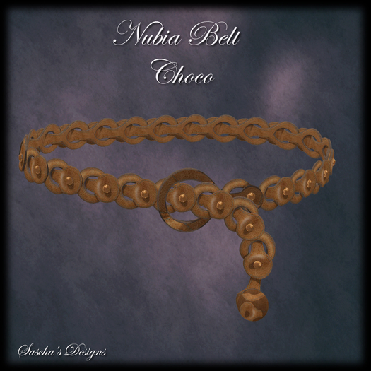 SAS - Nubia Choco Belt (non-rigged Mesh)