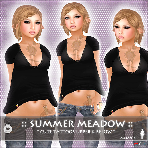 ::LEO-NT:: SUMMER MEADOW Tattoo