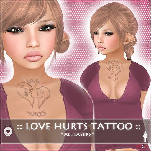 ::LEO-NT:: LOVE HURTS <3 Tattoo