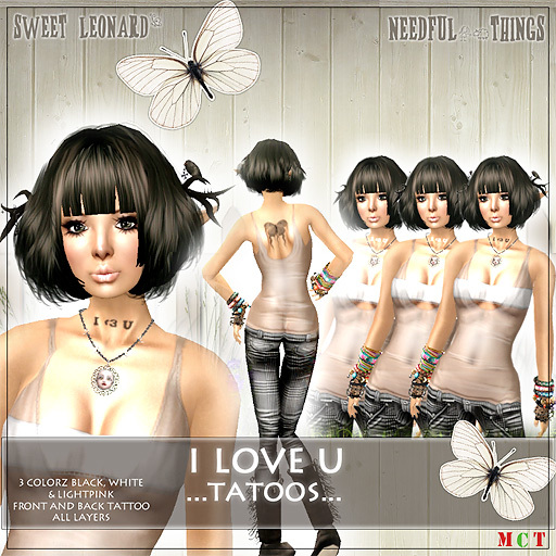 ::LEO-NT:: I <3 U tattoos