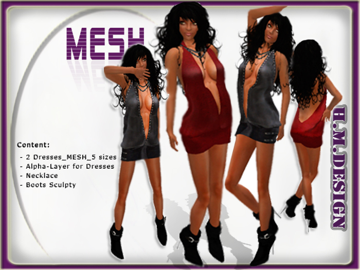H.M.Design_ Complete Outfit Schila_2 Dresses-Mesh