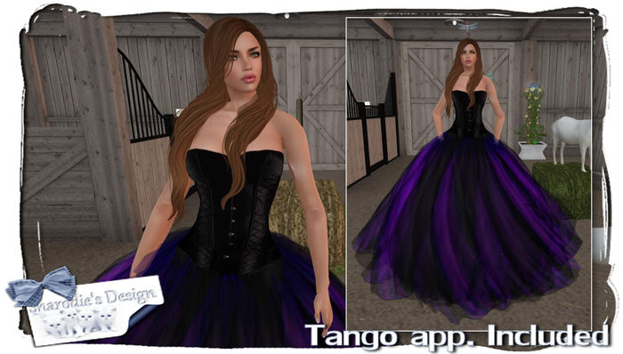 ~*~Shar's Gowns~*~Wisp purple