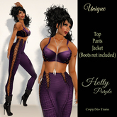 **SD**Hotty Pants Purple Outfit BSM