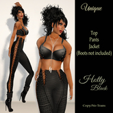 **SD**Hotty Pants Black Outfit BSM