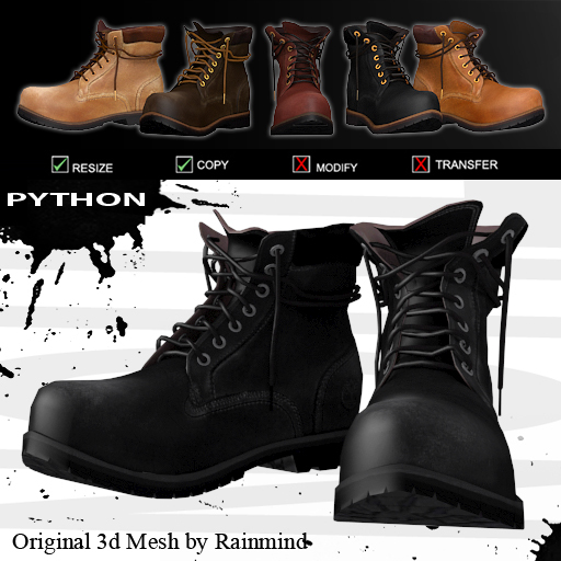 Boxset_Python_Boot_VI_Girl