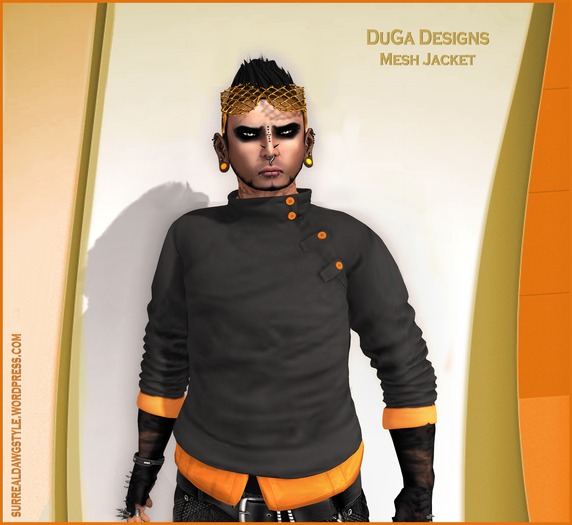 DuGa Designs Mesh Hoodie Harlem Shake 1