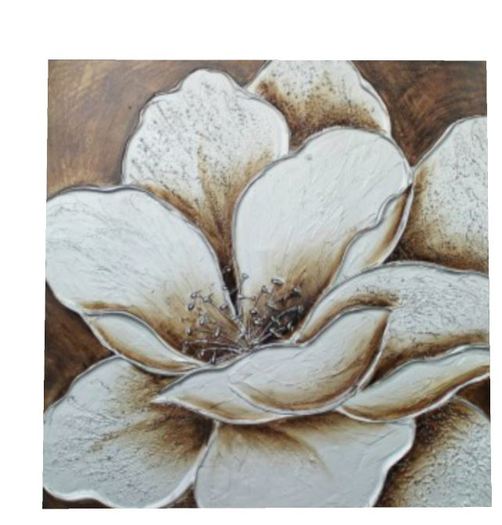 BROWN AND WHITE FLOWER 1