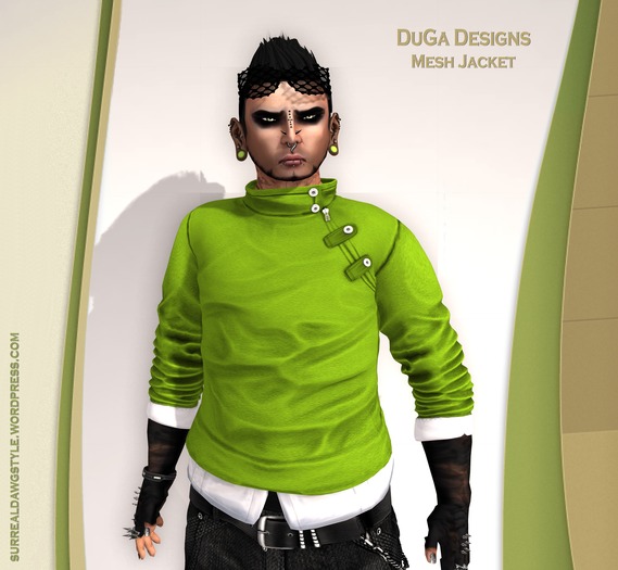 DuGa Designs Mesh Hoodie Harlem Shake 1