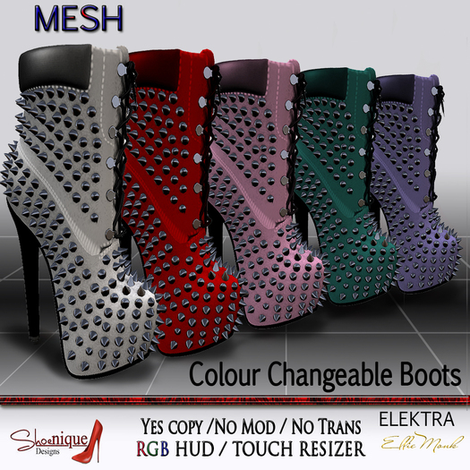 **SD** Elektra Ankle Boot Changes Colour BSM