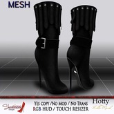 **SD** Hotty Black Boots BSM