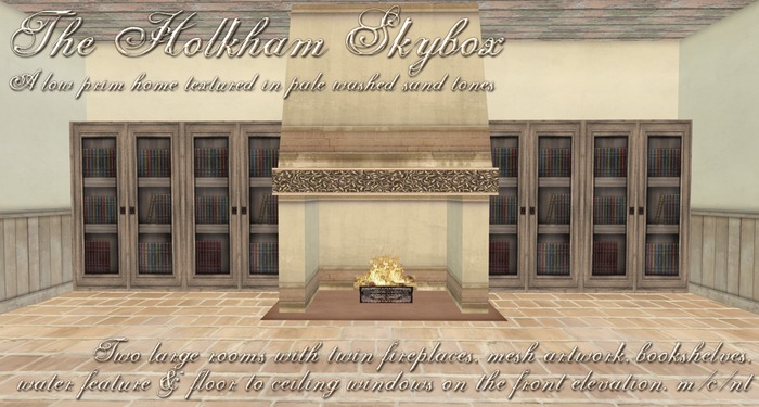 Domicile: Holkham Skybox (Rez Faux)