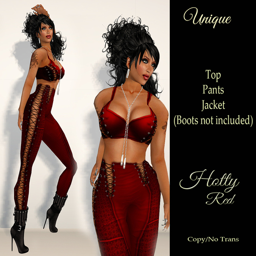**SD**Hotty Pants Red Outfit BSM