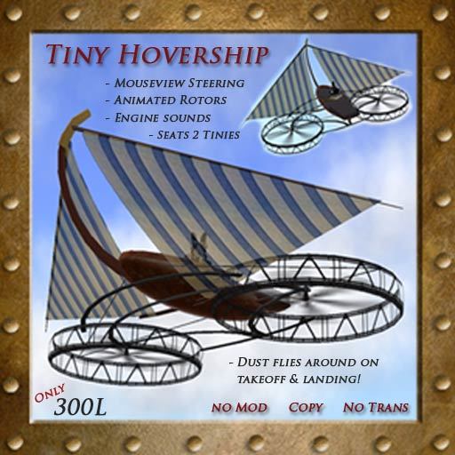 Tiny Hovership By Steam Kitten