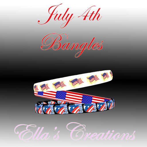 EC 4th of July Bangles