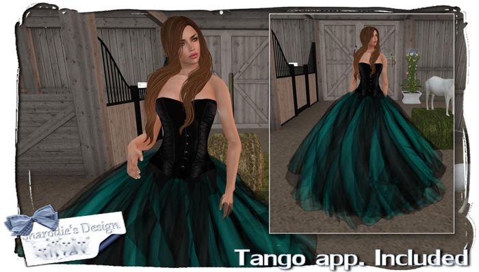 ~*~Shar's Gowns~*~Wisp Teal