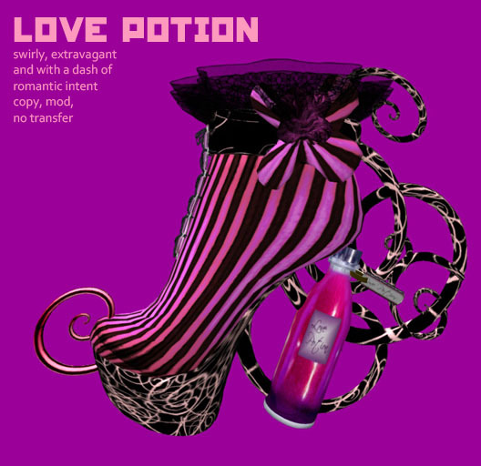 Grim Bros. Love Potion heels BOXED