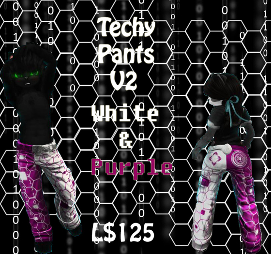 {EVE} Techy V2 White and Purple