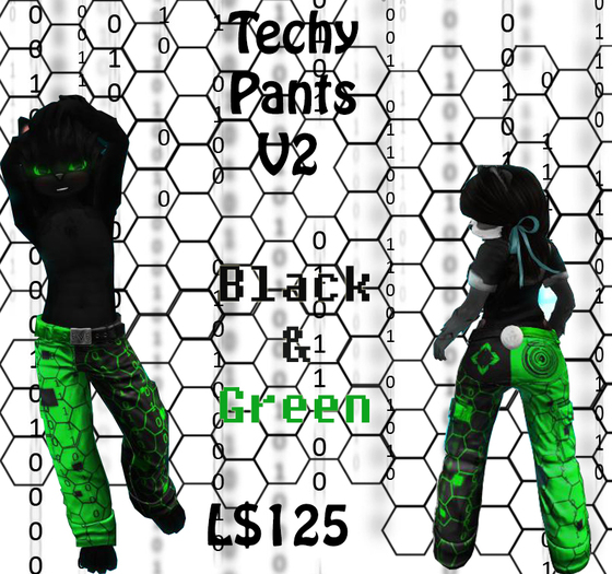 {EVE} Techy V2 Black and Green