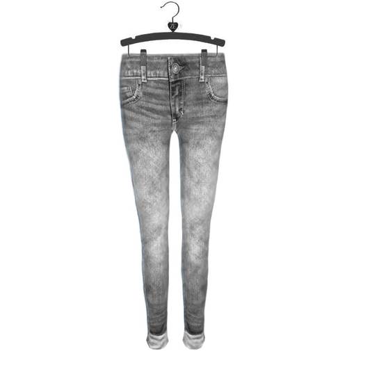 [ZE] Everyday Jeans {DARK BLUE GRUNGE}