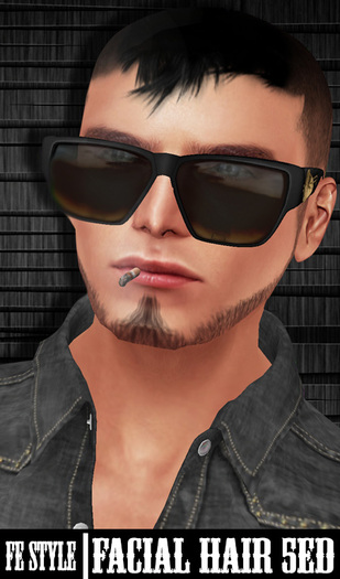 ::Fe Style:: Facial Hair 5ED - 2 - Light