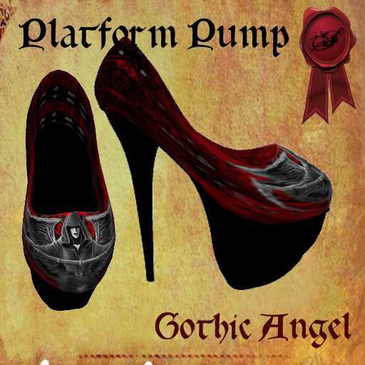 Platform Pumps Box - Gothic Angel