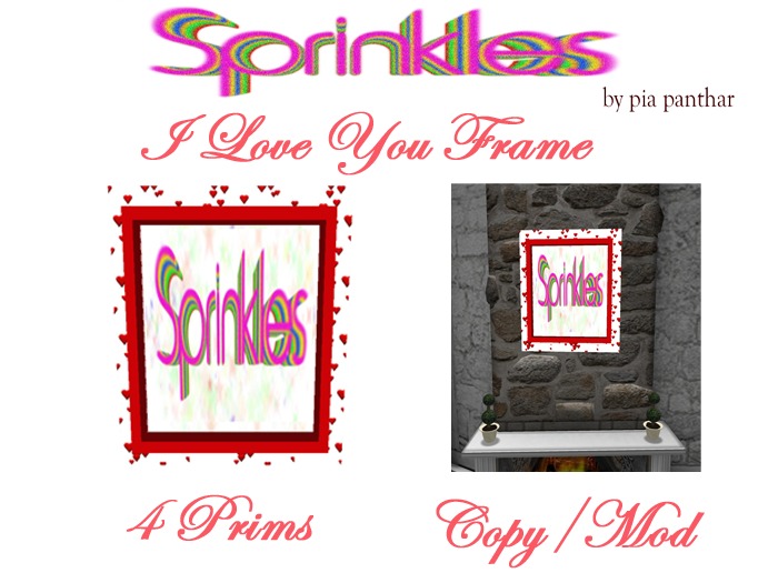 I Love You Frame