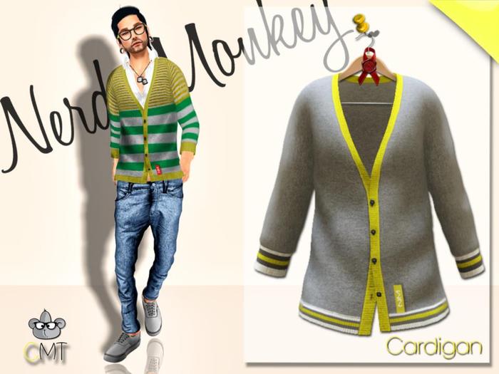 .::[NerdMonkey*Clothes]::. [Male Cardigan G. Scottish] 