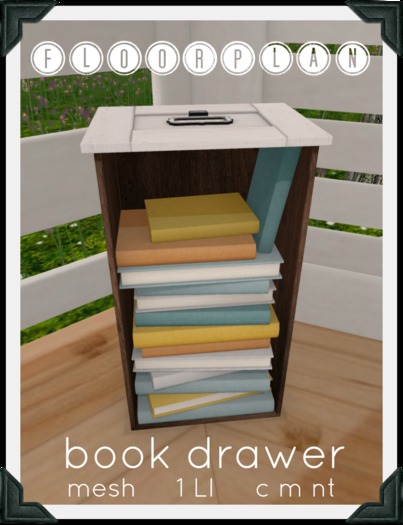 floorplan. book drawer [ boxed ]