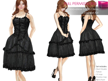 MI86981 Sleeveless Lolita Dress - Fashion Kit