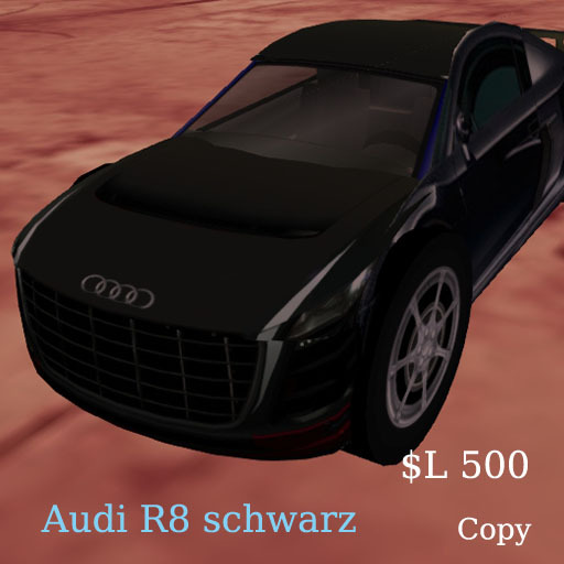 Audi R8 schwarz