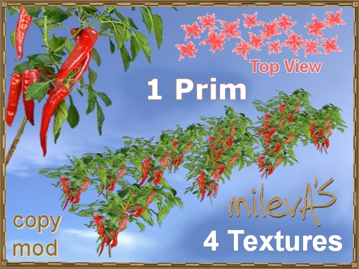 milevA's 1-Prim Multi 16 Rectangle 4 Chili Red