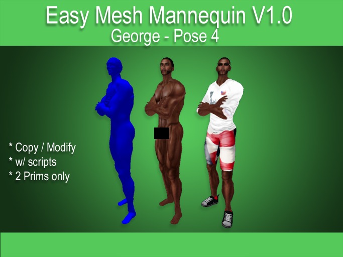 Easy Mannequin - George  pose 4