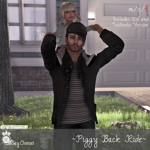 Say Cheese! ~Piggy Back Ride~